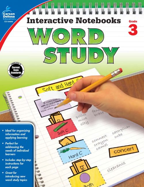 19-Interactive-Notebooks-Word-Study-Grade-3-Cover