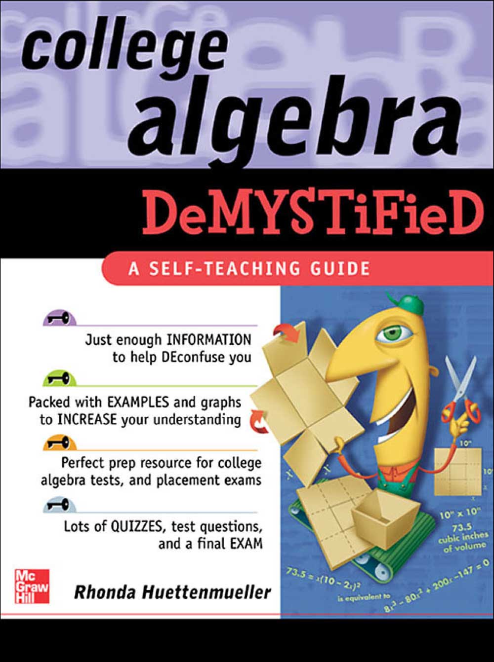 5 McGraw Hill College Algebra Demystified 2004cover