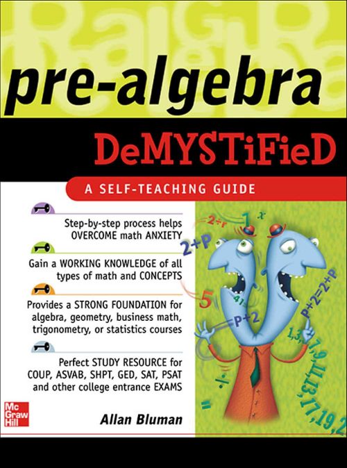 13 - McGraw-Hill - Pre-Algebra Demystified-cover