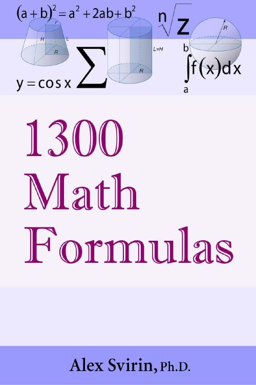 24 - 1300 Math Formulas-cover