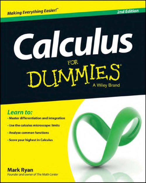 25 - Calculus I For Dummies-cover