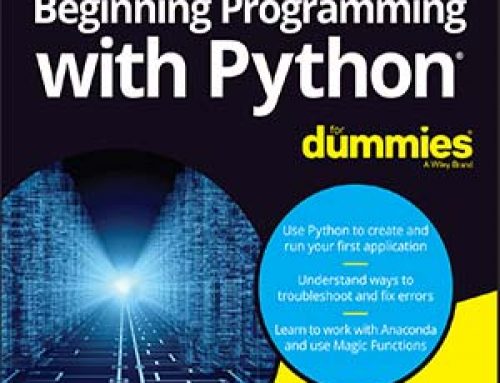 Beginning Programming with Python For Dummies 2nd Edition