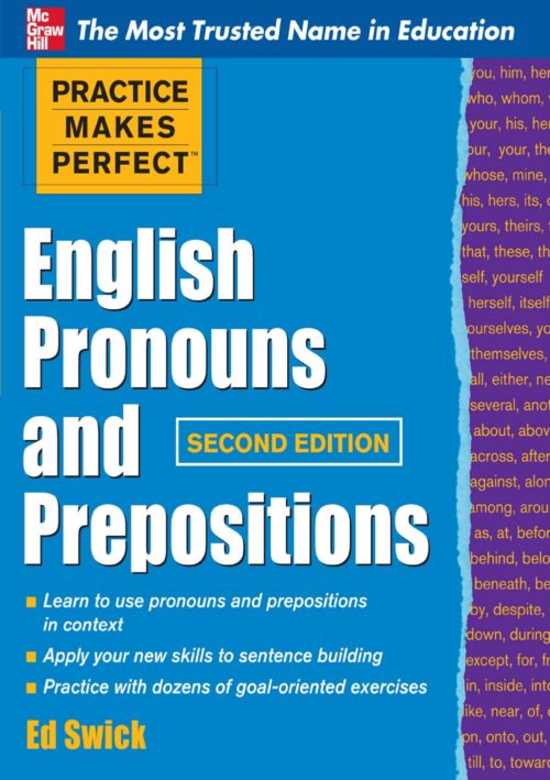 94 - Practice Makes Perfect - English Pronouns and Prepositions-cover
